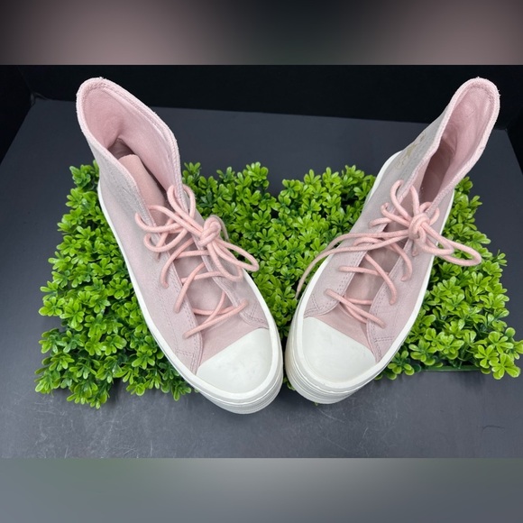 Converse Chuck Taylor All Star Modern Lift "Suede/Pink Sage" Women's size 5.5 - Picture 2 of 10